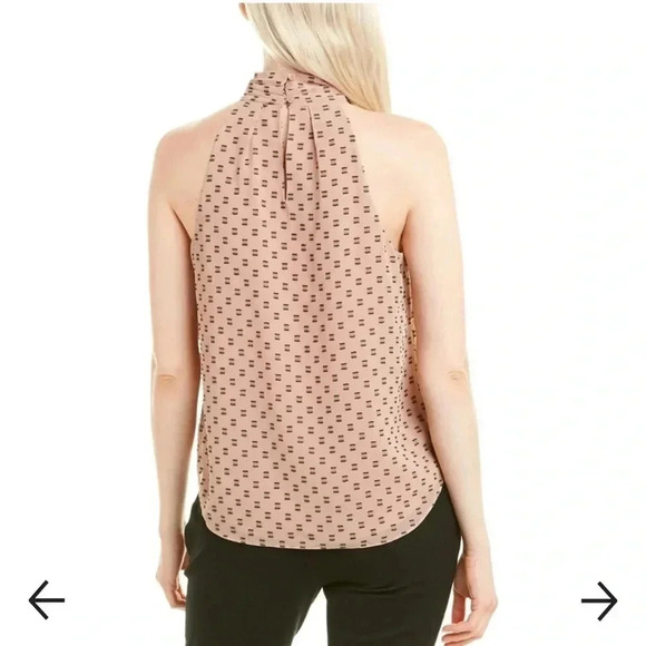 Joie Leikyn B Sleeveless Blouse w Sash NWT - Picture 4 of 9